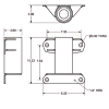 4-Point Davit Wall Mount | 30032 carousel thumbnail