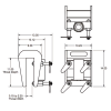 Fixed Davit Barrel Mount (50.8mm) | 30036 carousel thumbnail
