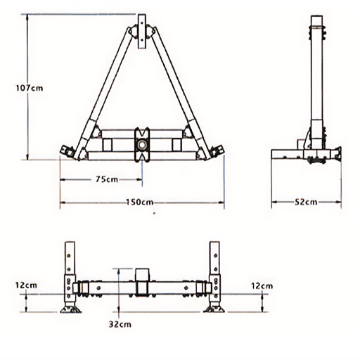 Counterweight Davit Kit | 30073KIT carousel image