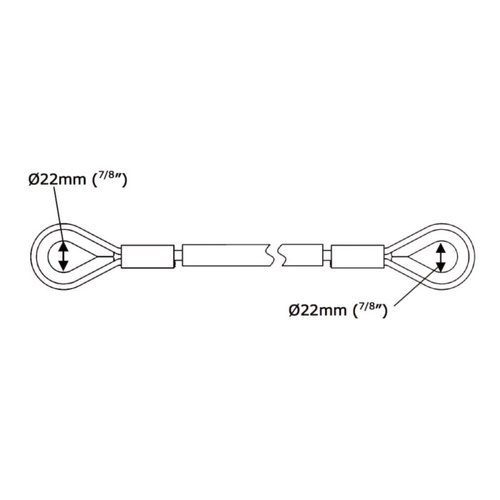 Wire Anchor Sling (2.0m) | WS200 carousel image